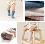 Child Toddler Women Ruffle Socks New child Toddler Woman's Knee Excessive Strong ... - Image 5