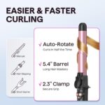 Wavytalk Rotating Curling Iron, Curl Cycle, 1 Inch Automated Curling W... - Image 5