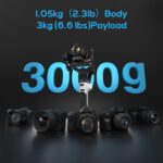 ZHIYUN CINEPEER Weebill 3E, 3-Axis Light-weight Gimbal Stabilizer for D... - Image 3