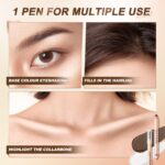 SACE LADY Double-Headed Highlighter Contour Pencil, Silky Clean Highl... - Image 6
