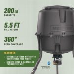 Moultrie Deer Feeder Normal - 30-Gallon - Moultrie Fast-Lock Hopper... - Image 3