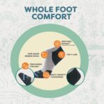 FITS Authentic Mild Cushion Low Sock, Fantastic-Gauge Merino Operating Socks ... - Image 4