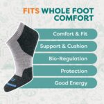 FITS Authentic Mild Cushion Low Sock, Fantastic-Gauge Merino Operating Socks ... - Image 6