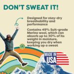 FITS Authentic Mild Cushion Low Sock, Fantastic-Gauge Merino Operating Socks ... - Image 8