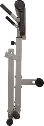 Sunny Well being & Health Foldable Hyperextension Roman Chair w/Again Exte... - Image 6