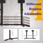 BDL Wall Mounted Pull Up Bar Chin Up bar Multifunctional Dip Station f... - Image 7