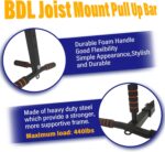 BDL Wall Mounted Pull Up Bar Chin Up bar Multifunctional Dip Station f... - Image 8