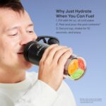 Blueshift 18 oz Stainless Metal Water Bottle - Insulated Shaker Bottle... - Image 4