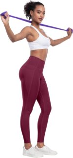 LZYVOO Leggings with Pockets for Girls, 6 Packs Gentle Excessive Waisted Tumm... - Image 5