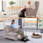 Zakle Below Desk Elliptical Machine, Electrical Seated Pedal Exerciser w... - Image 3