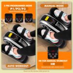 Zakle Below Desk Elliptical Machine, Electrical Seated Pedal Exerciser w... - Image 4