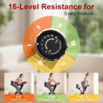 BARWING Stationary Train Bike for House Exercise, 5 IN 1 Foldable Ind... - Image 3