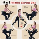 BARWING Stationary Train Bike for House Exercise, 5 IN 1 Foldable Ind... - Image 4