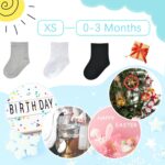 Child Socks 0-3 months Toddler White Crew Socks Child Women New child Gown... - Image 7