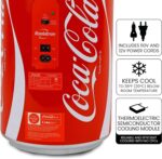 Coca Cola Mini Fridge - 8 Can Fridge for Bed room Workplace, Portabl... - Image 3
