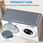 51.2'' x 25.6'' Washer and Dryer Covers for the Prime, Non-slip Silicone... - Image 3