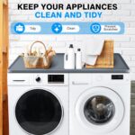 51.2'' x 25.6'' Washer and Dryer Covers for the Prime, Non-slip Silicone... - Image 7