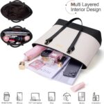 4PCS Girls Vogue Purses Purses Pockets Shoulder Luggage Informal Tote Ba... - Image 5