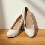 DREAM PAIRS Ladies's Pumps Shut Toe Low Heels Platform Heels Comfortab... - Image 5