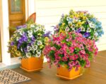 Synthetic Flowers for Open air Faux Crops, 12pcs Faux Flowers Artifi... - Image 4