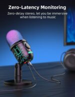 Gaming Microphone, USB Pc Microphone for PC, Mac, PS4/5, Condens... - Image 4