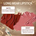 Catkin Semi-Matte Lipstick Hydrating Excessive Affect Shade Infused with Vi... - Image 4
