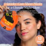 SpaLife Magnificence Halloween Face Masks Spooky Glow Bundle | Korean Facial ... - Image 3