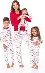 KicKee Stuffed with Hearts Footie with Zipper, One Piece Boy or Lady Child C... - Image 4