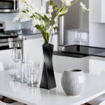 Ceramic Vase, Small Flower Vase Dwelling Decor, Fashionable Farmhouse Decorativ... - Image 4