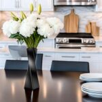 Ceramic Vase, Small Flower Vase Dwelling Decor, Fashionable Farmhouse Decorativ... - Image 5