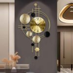 Giant Wall Clocks for Dwelling Room,Silent Non Ticking,Battery Operated ... - Image 3