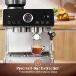 Auto Distribute & Tamp Espresso Machine with Grinder, Barista Espresso M... - Image 5