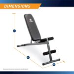 Marcy Train Utility Bench for Upright, Incline, Decline, and Flat E... - Image 3