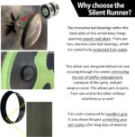 Silent Runner- 9" Common - Train Wheel + Stand + Cage Attachment (... - Image 5