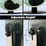 Silent Runner- 9" Common - Train Wheel + Stand + Cage Attachment (... - Image 8