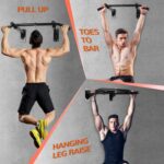 Pull Up Bar Wall Mounted Multifunctional Wall Mounted Pull Up Bar for ... - Image 4