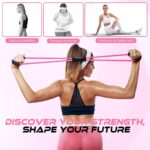 Resistance Bands, Determine 8 Resistance Band, Train Bands with Deal with... - Image 5