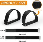 Ellipse Leg Exerciser Machine Pedal Straps 4-Pack - Leg Strap for Unde... - Image 3