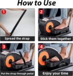 Ellipse Leg Exerciser Machine Pedal Straps 4-Pack - Leg Strap for Unde... - Image 4