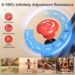 Train Bike for Dwelling – 350LB Magnetic Resistance Indoor Biking Bike... - Image 5