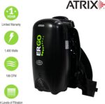 Atrix VACBP1 Ergonomic Backpack Vacuum Cleaner - 8-Quart HEPA Filter, ... - Image 5