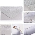 BBjinronjy Clutch Purse for Girls Night Luggage for Girls Formal Weddin... - Image 3