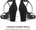 Strappy Heels for Girls Wedding ceremony: Snug Social gathering Heeled for Womens S... - Image 6