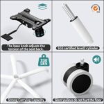 TRALT Workplace Chair Ergonomic Desk Chair, 330 LBS Dwelling Mesh Workplace Desk... - Image 5