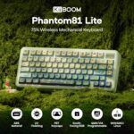 KiiBoom Phantom81 Lite 75% Gasket Mechanical Keyboard, QMK&VIA Program... - Image 3