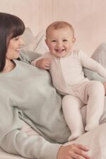 MORI Child Ribbed Intelligent Pajamas with Two-Means Zips & Scratch Mitts – Fo... - Image 3
