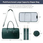 LOVEVOOK Diaper Bag Tote with Pacifier Case and Altering Pad, Giant Ca... - Image 4