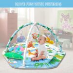 Child Gymnasium Play Mat, 8-in-1 Tummy Time Mat & Exercise Gymnasium Mat Ball Pit w... - Image 5