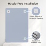 USHOWER 2-Pack Frameless Lavatory Mirrors for Over Sink, 24x36 Inch Re... - Image 6