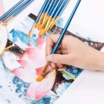 Mr. Pen- Artist Paint Brushes for Acrylic Portray, 10 pcs, Ergonomic ... - Image 6